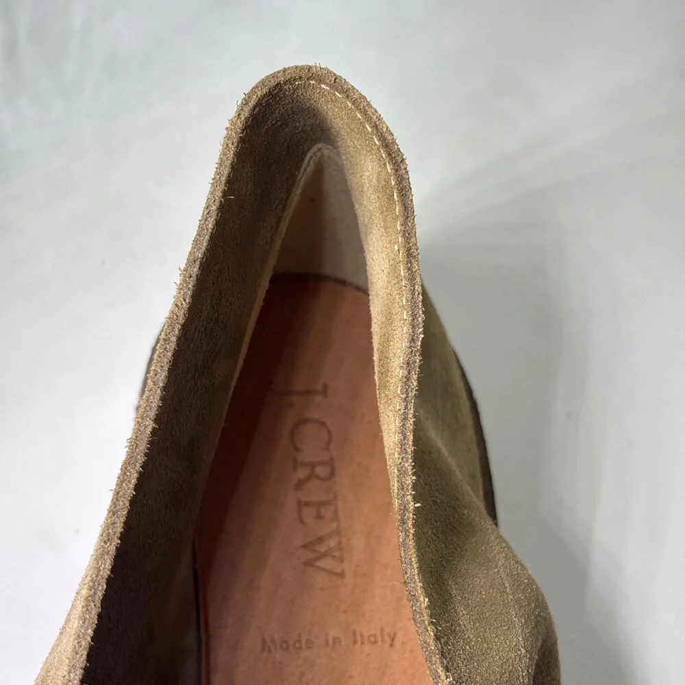 J.Crew MacAlister Desert Boot Leather Suede Men’s 8 Chukka Beige Made‎ In Italy
